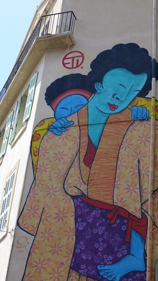 Quartier Des Createurs "La Plaine Cours Julien" Chambre Privee Dans Appartement Menage Frequent Des Parties Commune Marselha Exterior foto